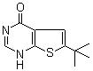 6-tert-Butyl-3H-thieno[2,3-d]pyrimidin-4-one Structure,439692-54-3Structure