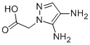 4,5-Diamino-1h-pyrazole-1-acetic acid Structure,439902-04-2Structure