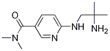 6-[(2-Amino-2-methylpropyl)amino]-n,n-dimethyl-3-pyridinecarboxamide Structure,440102-52-3Structure