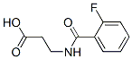 3-[(2-Fluorobenzoyl)amino]propanoic acid Structure,440341-60-6Structure