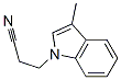 3-(3-Methyl-1H-indol-1-yl)propanenitrile Structure,4414-81-7Structure