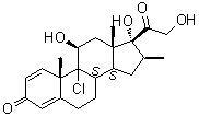 倍氯米松結(jié)構(gòu)式_4419-39-0結(jié)構(gòu)式