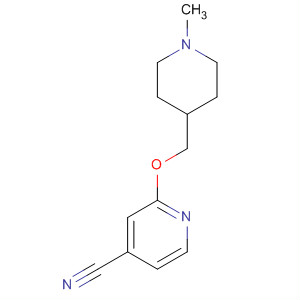 2-[(1-Methyl-4-piperidyl)methoxy]pyridine-4-carbonitrile Structure,442846-85-7Structure