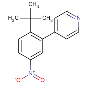 4-(2-Tert-butyl-5-nitrophenyl)pyridine Structure,442847-06-5Structure