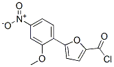 5-(2-Methoxy-4-nitrophenyl)-2-furoyl chloride Structure,443123-41-9Structure