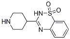 3-(Piperidin-4-yl)-2h-benzo[e][1,2,4]thiadiazine 1,1-dioxide Structure,443672-27-3Structure