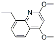 (9CI)-8-乙基-2,4-二甲氧基喹啉結(jié)構(gòu)式_443687-63-6結(jié)構(gòu)式