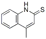 4-Methylquinolin-2-thione Structure,4437-65-4Structure