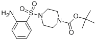 4-(2-Aminobenzenesulfonyl)piperazine-1-carboxylic acid tert-butyl ester Structure,444087-23-4Structure