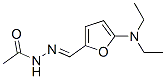 Acetic acid, [[5-(diethylamino)-2-furanyl]methylene]hydrazide (9ci) Structure,444281-46-3Structure