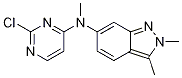 N-(2-chloropyrimidin-4-yl)-N,2,3-trimethyl-2H-indazol-6-amine Structure,444731-75-3Structure