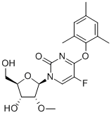 5-Fluoro-o4-(2,4,6-trimethylphenyl)-2-o-methyluridine Structure,444788-89-0Structure