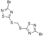 Bis(3-bromo-1,2,4-thiadiazol-5-ylthio)methane Structure,444791-14-4Structure