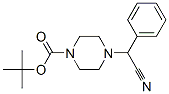 Tert-butyl 4-(cyano(phenyl)methyl)piperazine-1-carboxylate Structure,444891-21-8Structure