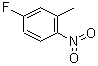 4-Fluoro-3-methoxynitrobenzene Structure,445-93-6Structure