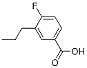 4-Fluoro-3-propylbenzoic acid Structure,445018-80-4Structure