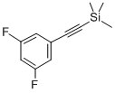 (3,5-Difluorophenylethynyl)trimethylsilane Structure,445491-09-8Structure