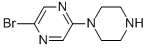 2-Bromo-5-(piperazin-1-yl)pyrazine Structure,446286-90-4Structure