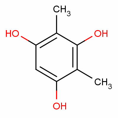 2,4,6-三羥基-1,3-二甲苯結(jié)構(gòu)式_4463-02-9結(jié)構(gòu)式