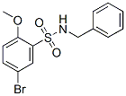 N-Benzyl 5-bromo-2-methoxybenzenesulfonamide Structure,446308-82-3Structure