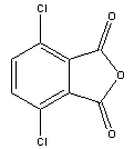 3,6-Dichlorophthalic anhydride Structure,4466-59-5Structure