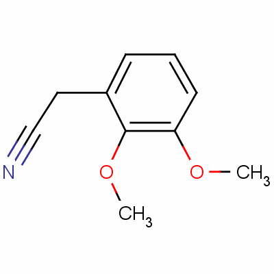 2,3-Dimethoxyphenylacetonitrile Structure,4468-57-9Structure