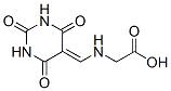 Glycine, n-[(tetrahydro-2,4,6-trioxo-5(2h)-pyrimidinylidene)methyl]-(9ci) Structure,446830-14-4Structure