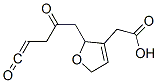 3-Furanacetic acid, 2,5-dihydro-2,5-dioxo-4-(1e)-1-pentenyl-(9ci) Structure,446875-80-5Structure