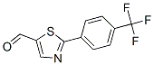 2-(4-Trifluoromethylphenyl)thiazole-5-carbaldehyde Structure,447406-52-2Structure