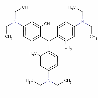 Tris(2-methyl-4-diethylaminophenyl)methane Structure,4482-70-6Structure