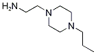 1-Piperazineethanamine,4-propyl-(9ci) Structure,4489-50-3Structure