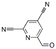 2,4-Pyridinedicarbonitrile, 6-formyl-(9ci) Structure,448908-04-1Structure