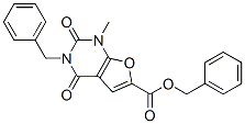 1,2,3,4-四氫-1-甲基-2,4-二氧代-3-(苯基甲基)-呋喃并[2,3-d]嘧啶-6-羧酸苯甲酯結構式_448965-94-4結構式