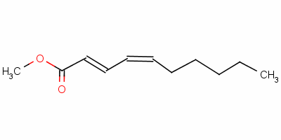 2,4-Decadienoic acid methyl ester Structure,4493-42-9Structure