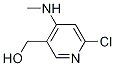 (6-Chloro-4-(methylamino)pyridin-3-yl)methanol Structure,449811-30-7Structure