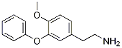 2-(4-Methoxy-3-phenoxy-phenyl)-ethylamine Structure,4501-21-7Structure