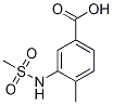 4-Methyl-3-[(methylsulfonyl)amino]benzoic acid Structure,450368-33-9Structure