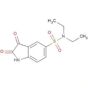 2,3-Dioxo-2,3-dihydro-1h-indole-5-sulfonic acid diethylamide Structure,451460-01-8Structure