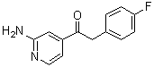 1-(2-Aminopyridin-4-yl)-2-(4-fluorophenyl)-ethanone Structure,452056-80-3Structure