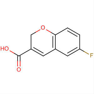 6-Fluoro-2h-chromene-3-carboxylic acid Structure,452076-93-6Structure