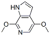 4,7-Dimethoxy-1H-pyrrolo[2,3-c]pyridine Structure,452296-79-6Structure