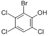 6-Bromo-2,4,5-trichlorophenol Structure,4524-78-1Structure