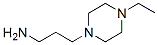 3-(4-乙基-1-哌嗪)-丙胺結(jié)構(gòu)式_4524-96-3結(jié)構(gòu)式