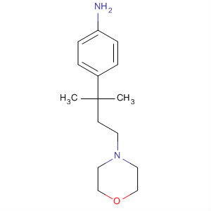 4-(2-Methyl-4-morpholinobutan-2-yl)benzenamine Structure,453562-79-3Structure