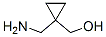 Cyclopropanemethanol, 1-(aminomethyl)- Structure,45434-02-4Structure