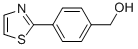 [4-(1,3-Thiazol-2-yl)phenyl]methanol Structure,454678-91-2Structure