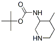 Tert-butyl (4-methylpiperidin-3-yl)carbamate Structure,454709-84-3Structure