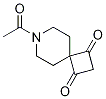 7-Acetyl-7-azaspiro[3.5]nonane-1,3-dione Structure,455264-57-0Structure