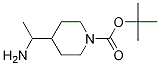 4-(1-Aminoethyl)-1-piperidinecarboxylic acid 1,1-dimethylethyl ester Structure,455267-29-5Structure