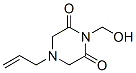 2,6-Piperazinedione,1-(hydroxymethyl)-4-(2-propynyl)-(9ci) Structure,455311-32-7Structure